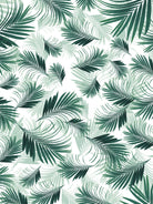 Tropical Green Palms Pattern #1 #tropical #decor #art by Anita & Bella Jantz on GIANT ART - green photo illustration