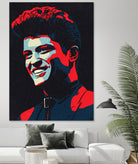 Bruno Mars by 1x Merch on GIANT ART - red digital painting