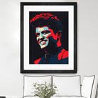 Bruno Mars by 1x Merch on GIANT ART - red digital painting