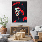 Bruno Mars by 1x Merch on GIANT ART - red digital painting