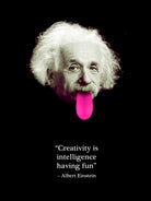 Einstein by Sundeep Kumar on GIANT ART - black photo manipulation