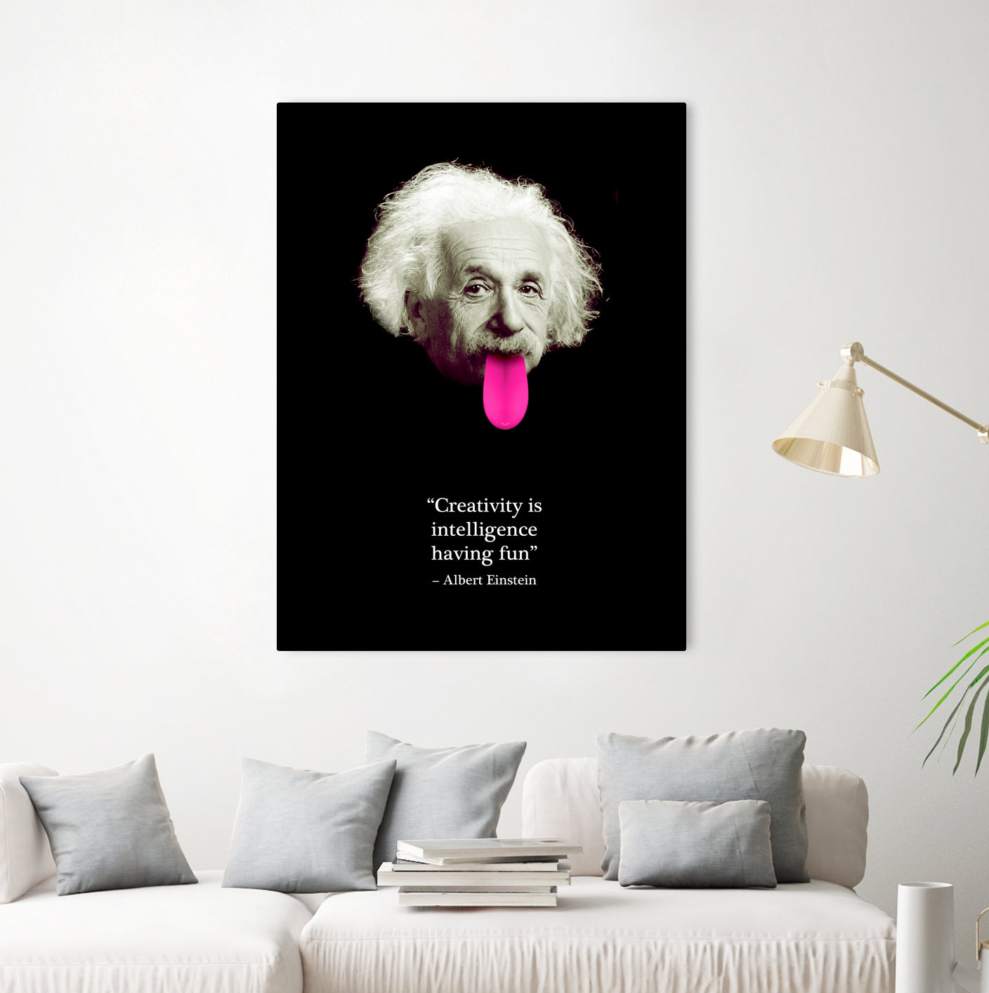 Einstein by Sundeep Kumar on GIANT ART - black photo manipulation