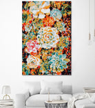 Floral Desert by Lisa Raymond on GIANT ART - orange digital painting