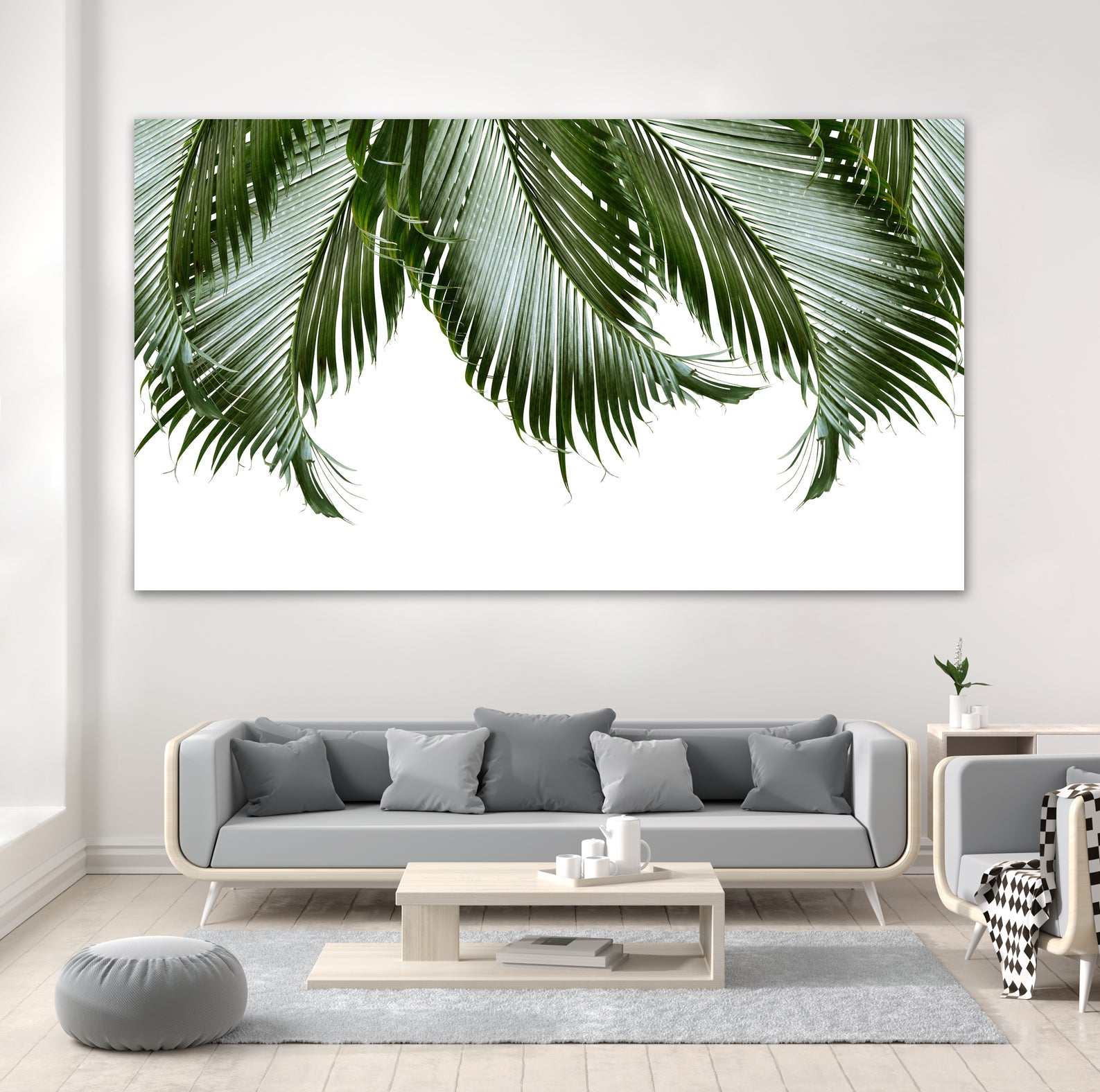 Palm Leaves Finesse 1a by Anitas Bellas Art on GIANT ART - coastal