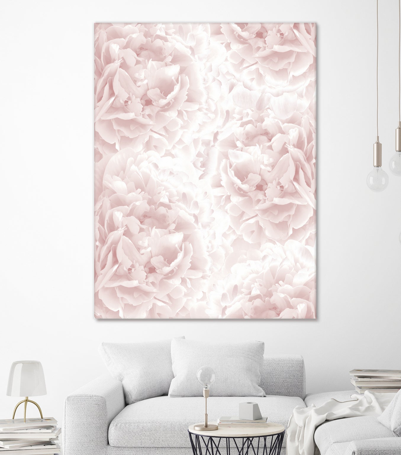 Blush Rose Peonies Dream #1 #floral #decor #art by Anita & Bella Jantz on GIANT ART - pink photo illustration