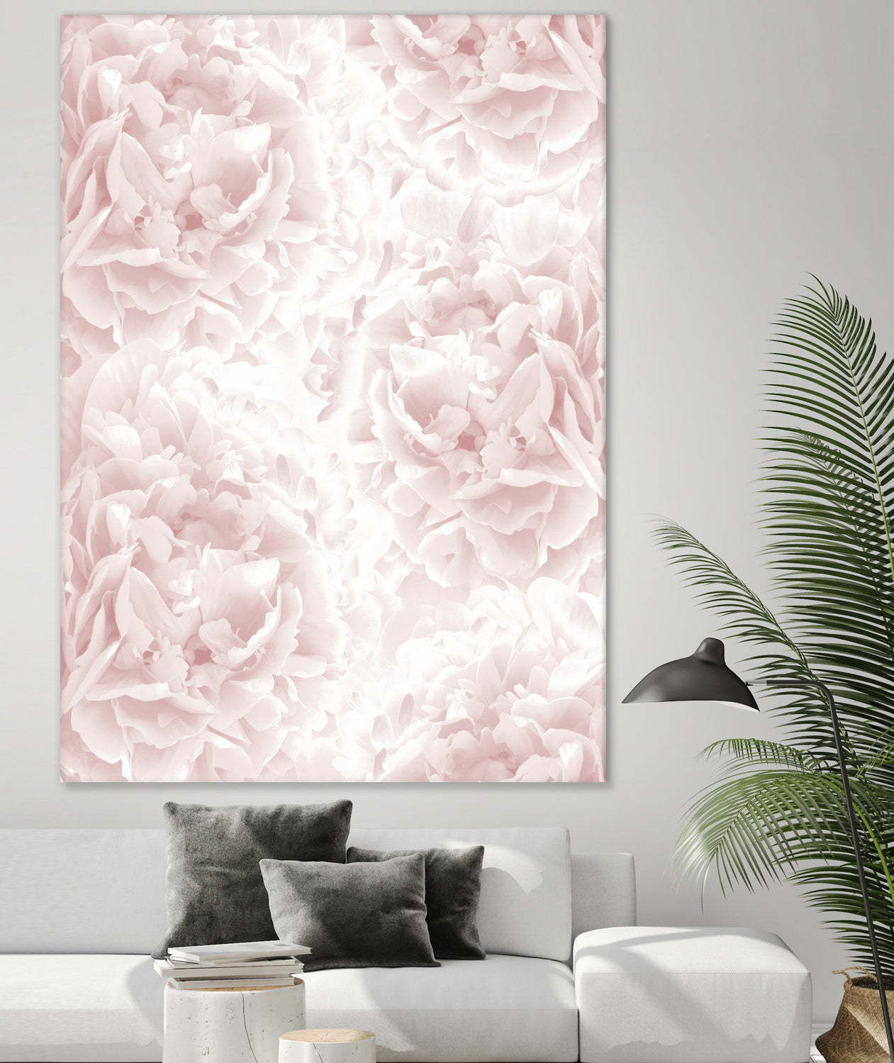 Blush Rose Peonies Dream #1 #floral #decor #art by Anita & Bella Jantz on GIANT ART - pink photo illustration