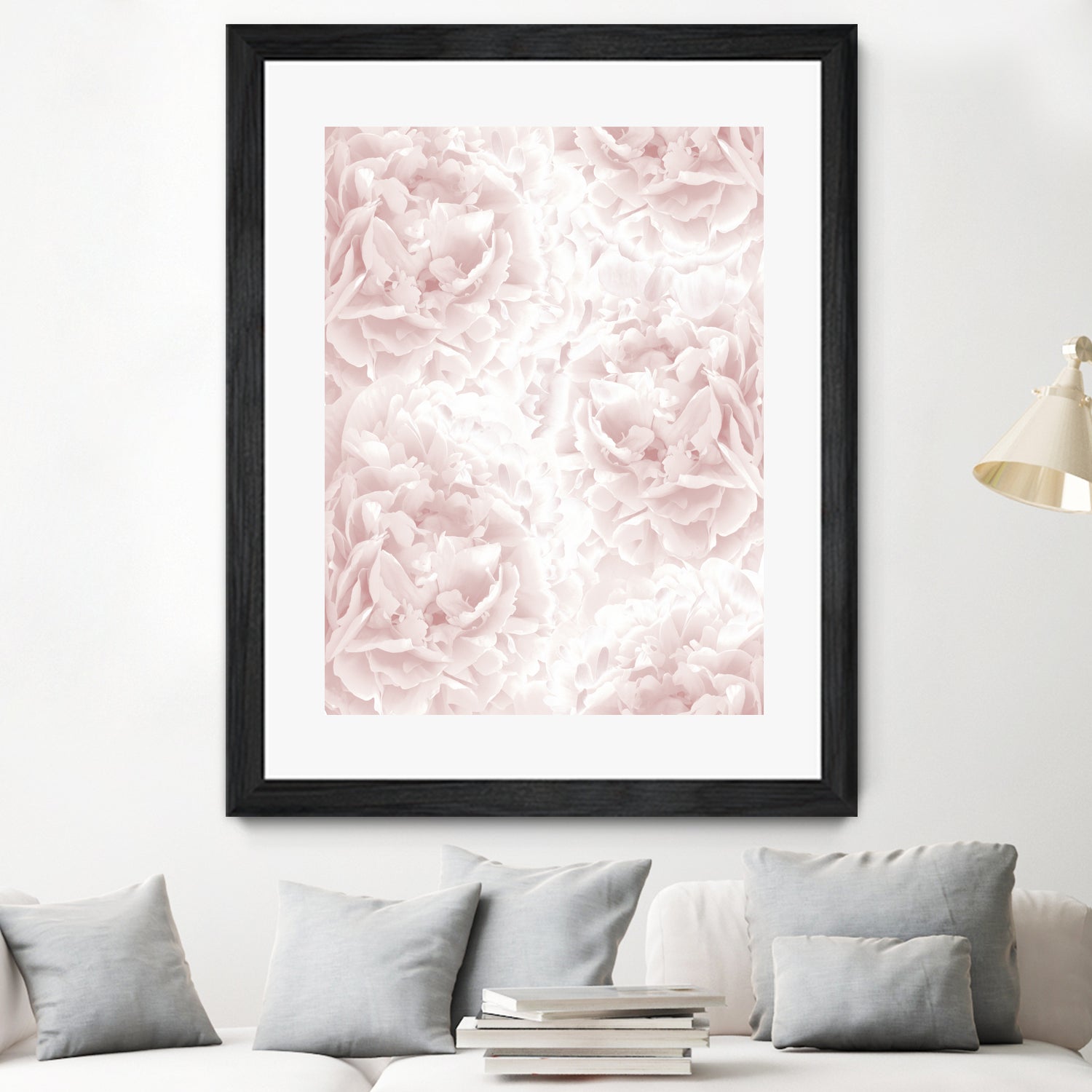 Blush Rose Peonies Dream #1 #floral #decor #art by Anita & Bella Jantz on GIANT ART - pink photo illustration