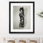 Charlie Chaplin - The Kid by Claudio Tosi on GIANT ART - black digital painting