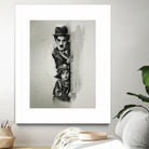 Charlie Chaplin - The Kid by Claudio Tosi on GIANT ART - black digital painting