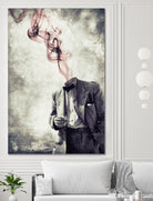 I'll drink to that ... by Menelaos Trompoukis on GIANT ART - gray digital painting