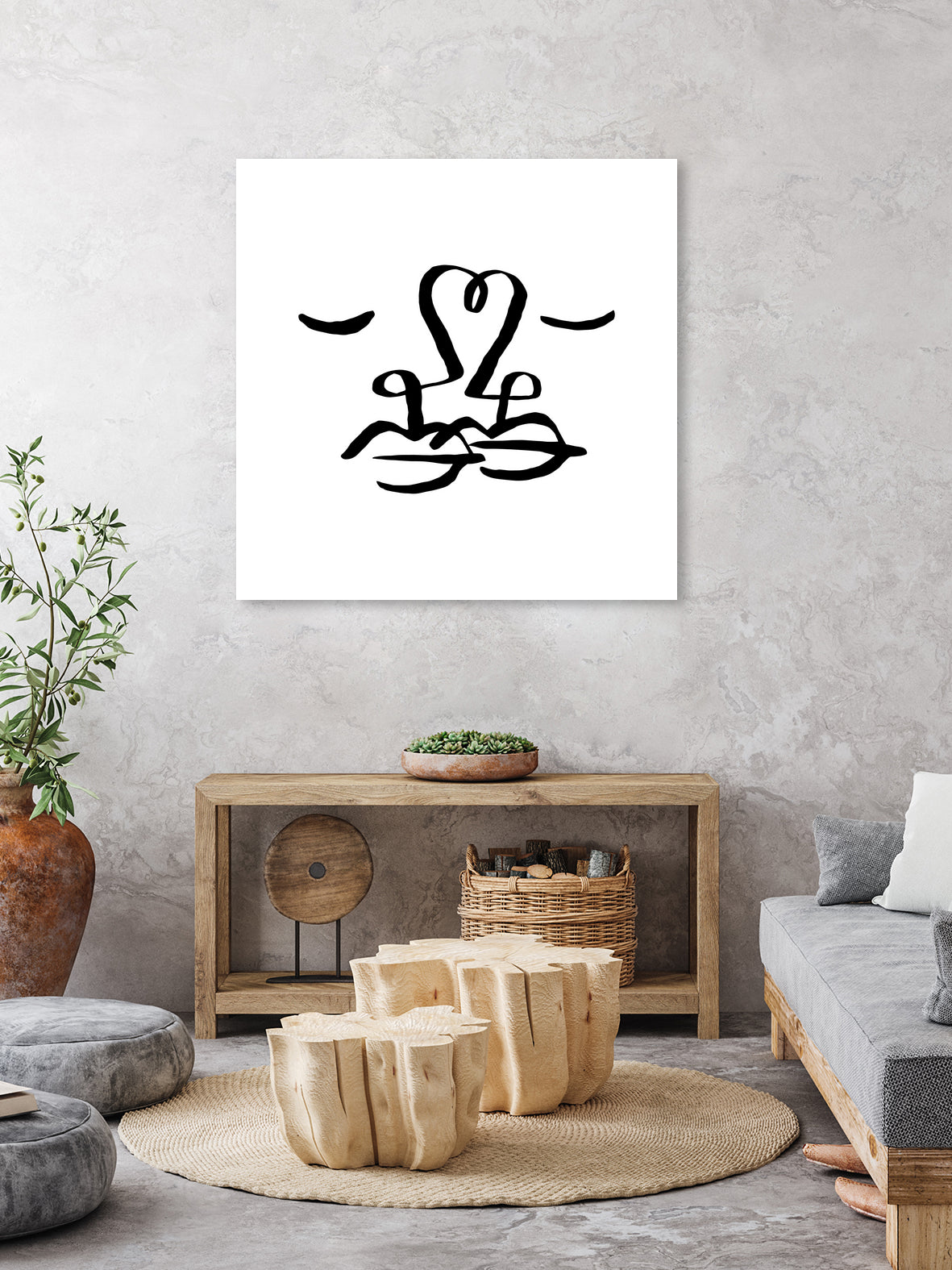 One Heart by Jamerson Lima on GIANT ART - white digital drawing