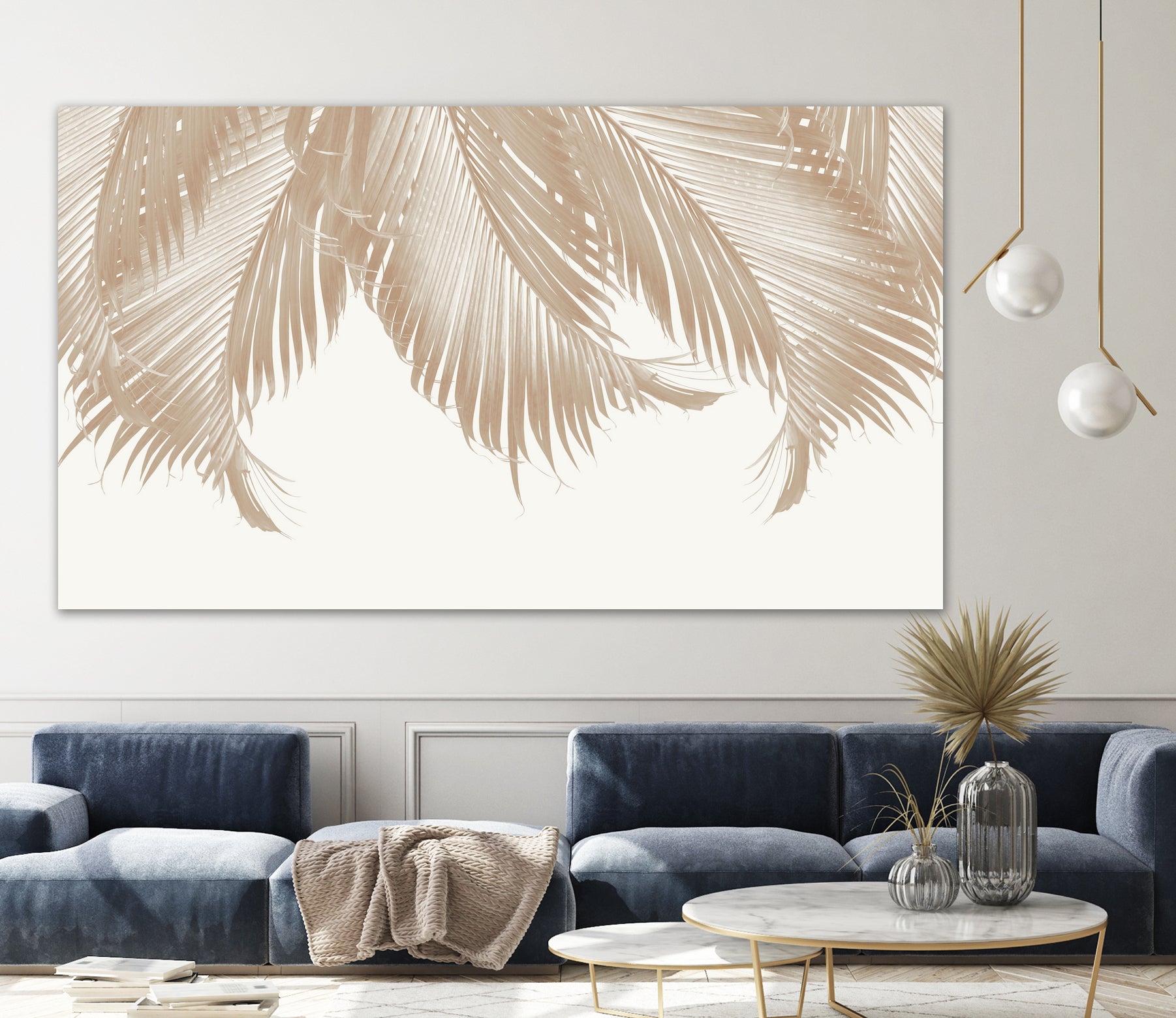 Palm Leaves Finesse 4 by Anitas Bellas Art on GIANT ART - coastal