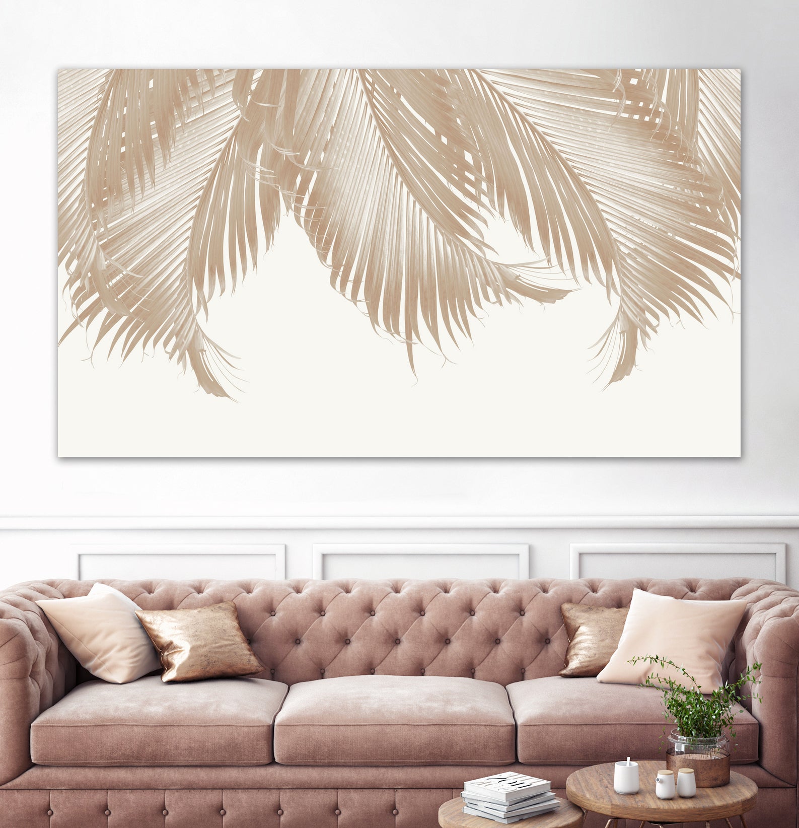 Palm Leaves Finesse 4 by Anitas Bellas Art on GIANT ART - coastal