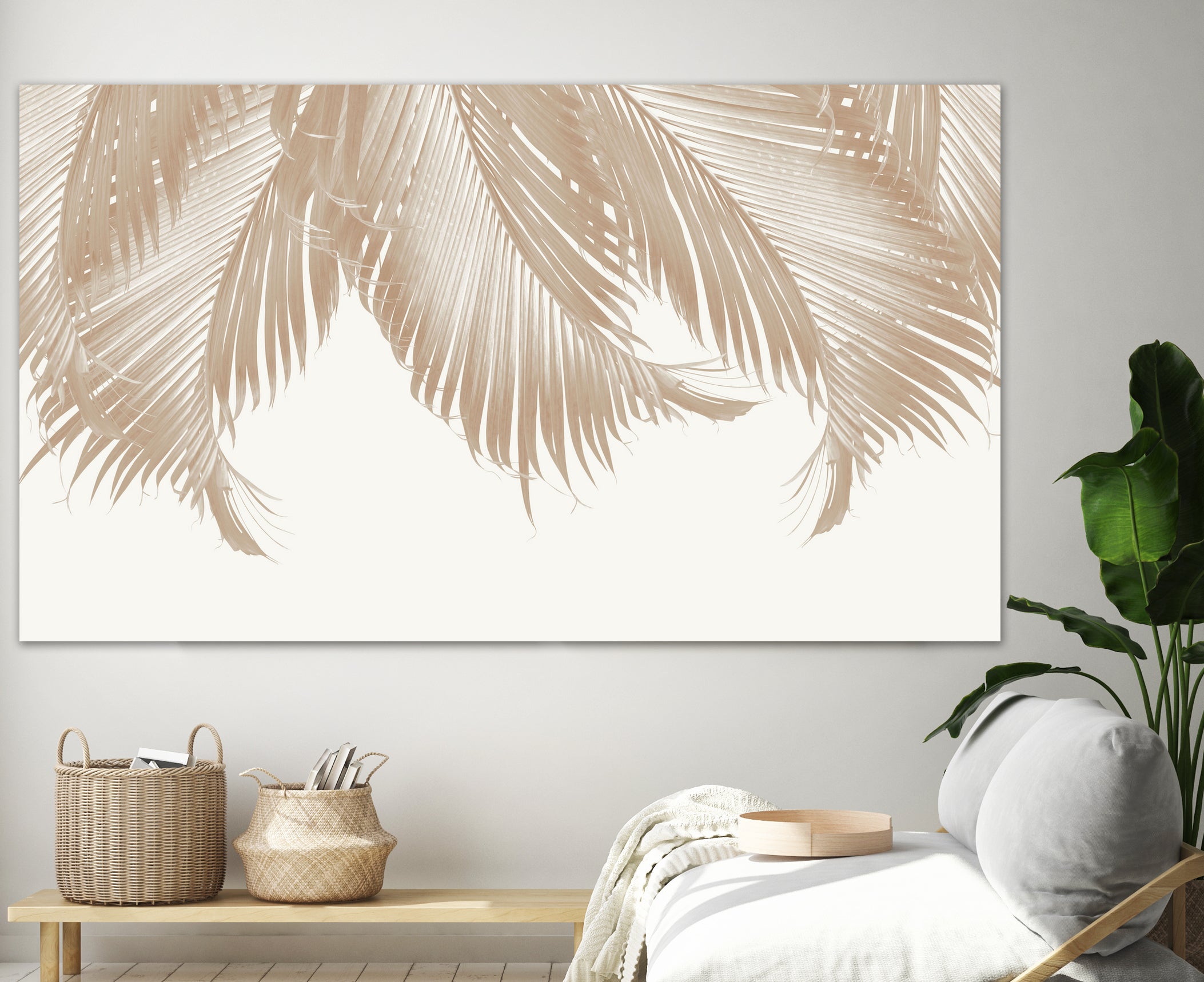 Palm Leaves Finesse 4 by Anitas Bellas Art on GIANT ART - coastal