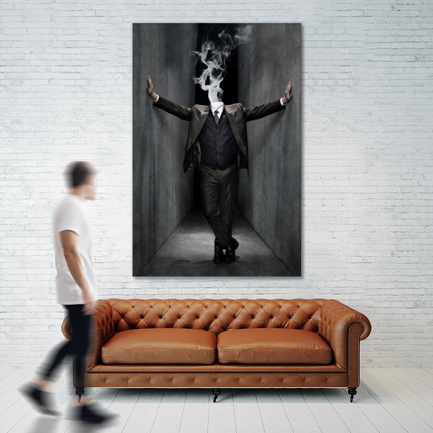 Walls ... by Menelaos Trompoukis on GIANT ART - gray digital painting