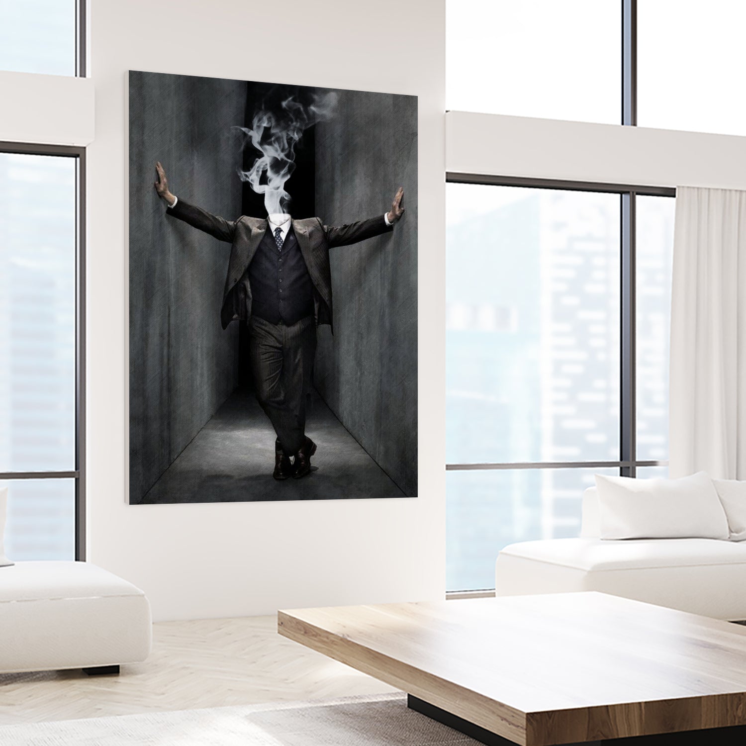 Walls ... by Menelaos Trompoukis on GIANT ART - gray digital painting