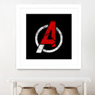 Avengers 4 by Anton Kalinichev on GIANT ART - red digital drawing