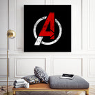 Avengers 4 by Anton Kalinichev on GIANT ART - red digital drawing