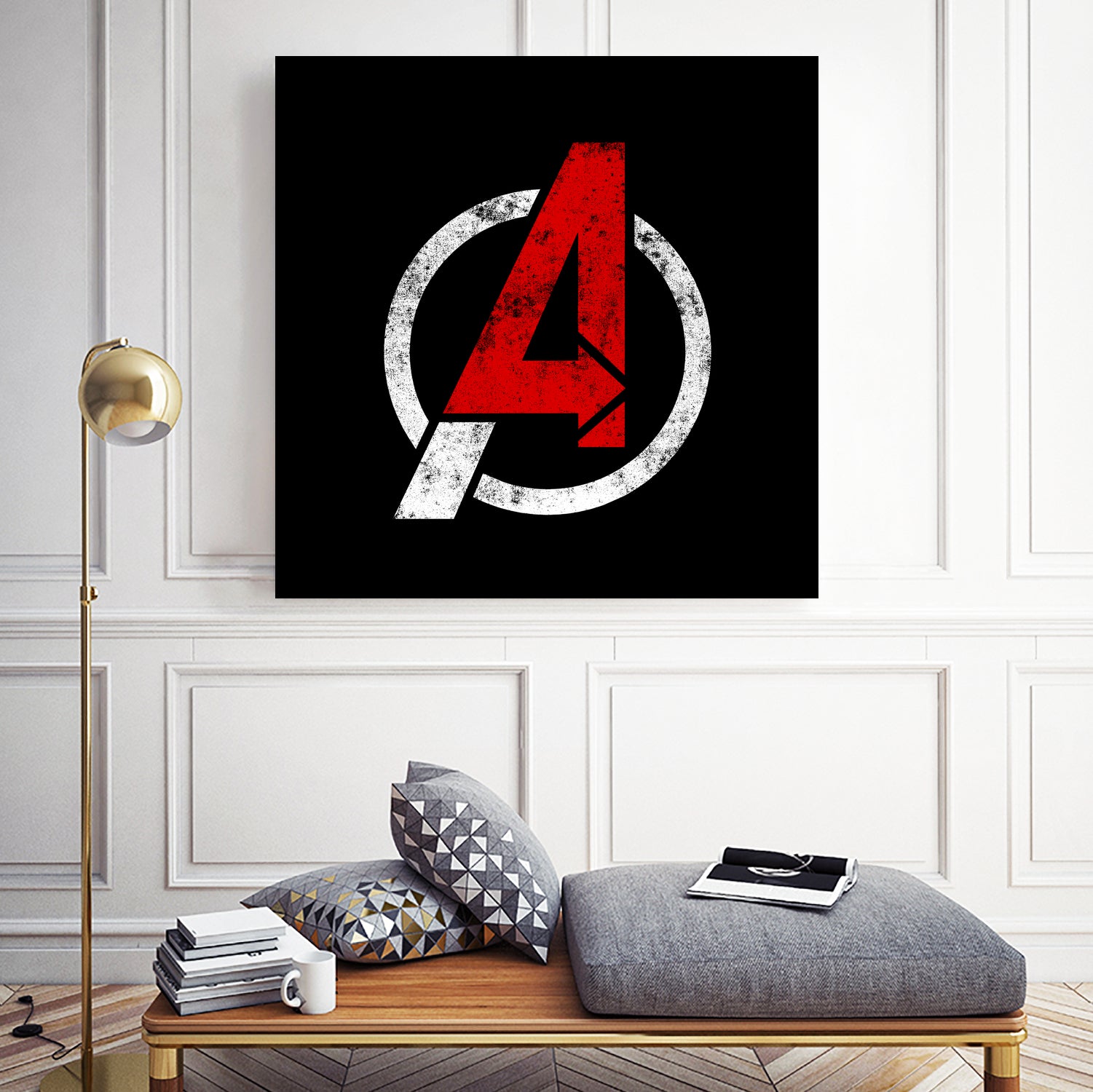 Avengers 4 by Anton Kalinichev on GIANT ART - red digital drawing