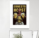 ERNESTO HOOST by Paola Morpheus on GIANT ART - yellow digital painting