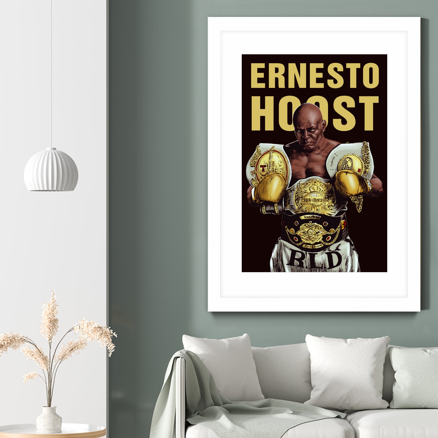 ERNESTO HOOST by Paola Morpheus on GIANT ART - yellow digital painting