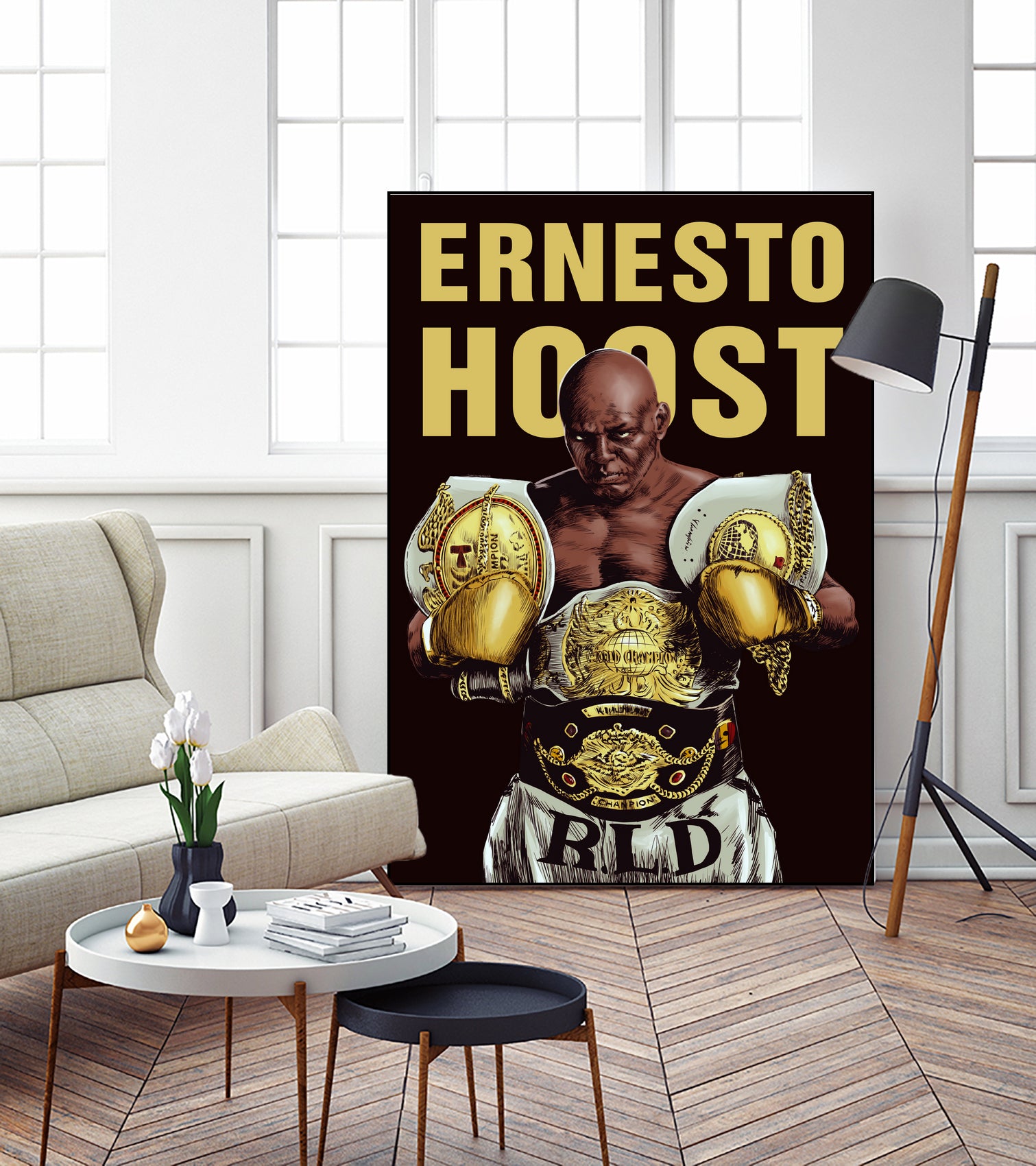 ERNESTO HOOST by Paola Morpheus on GIANT ART - yellow digital painting