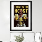 ERNESTO HOOST by Paola Morpheus on GIANT ART - yellow digital painting