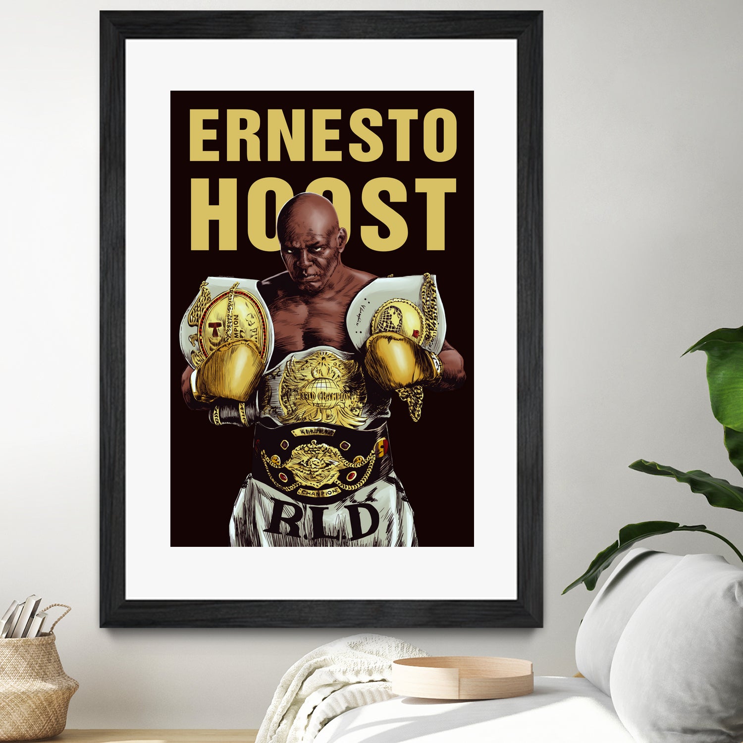 ERNESTO HOOST by Paola Morpheus on GIANT ART - yellow digital painting