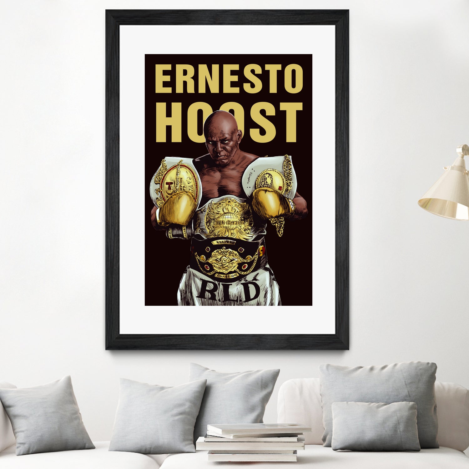 ERNESTO HOOST by Paola Morpheus on GIANT ART - yellow digital painting