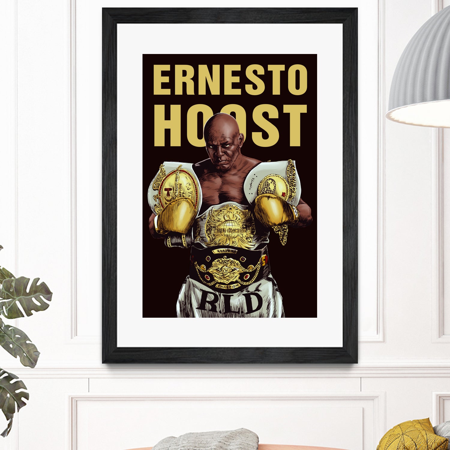 ERNESTO HOOST by Paola Morpheus on GIANT ART - yellow digital painting