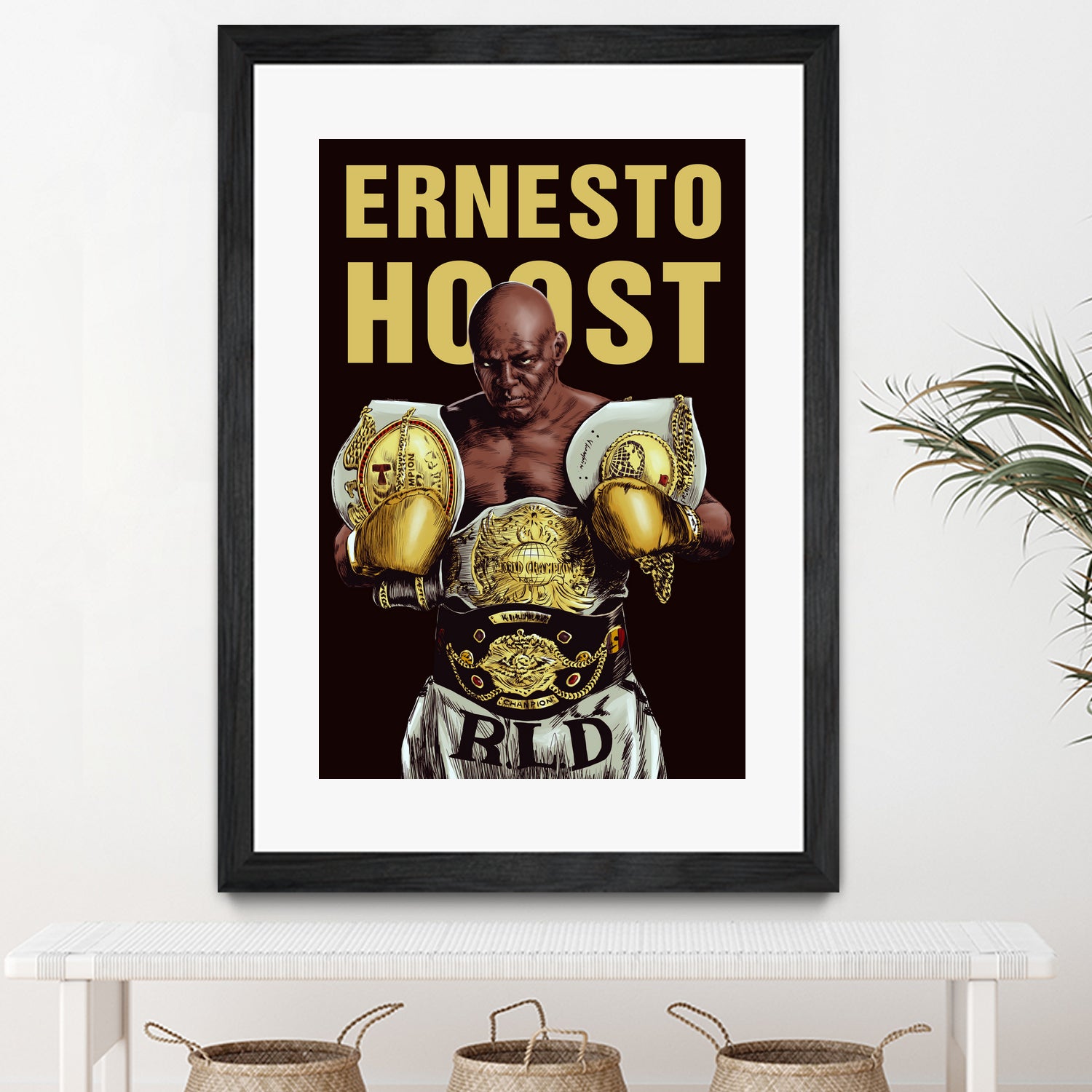 ERNESTO HOOST by Paola Morpheus on GIANT ART - yellow digital painting