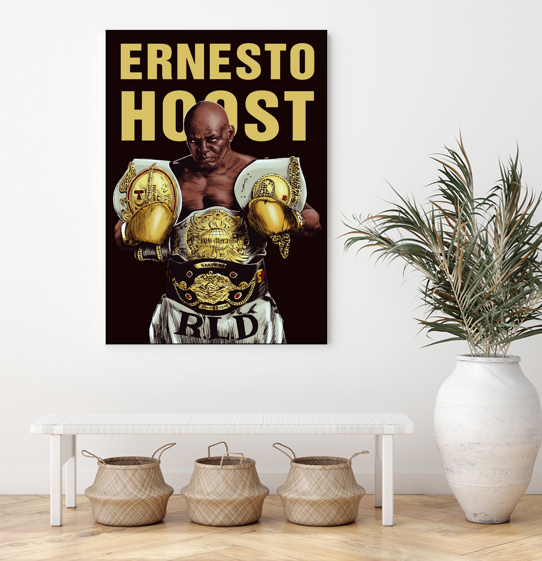 ERNESTO HOOST by Paola Morpheus on GIANT ART - yellow digital painting