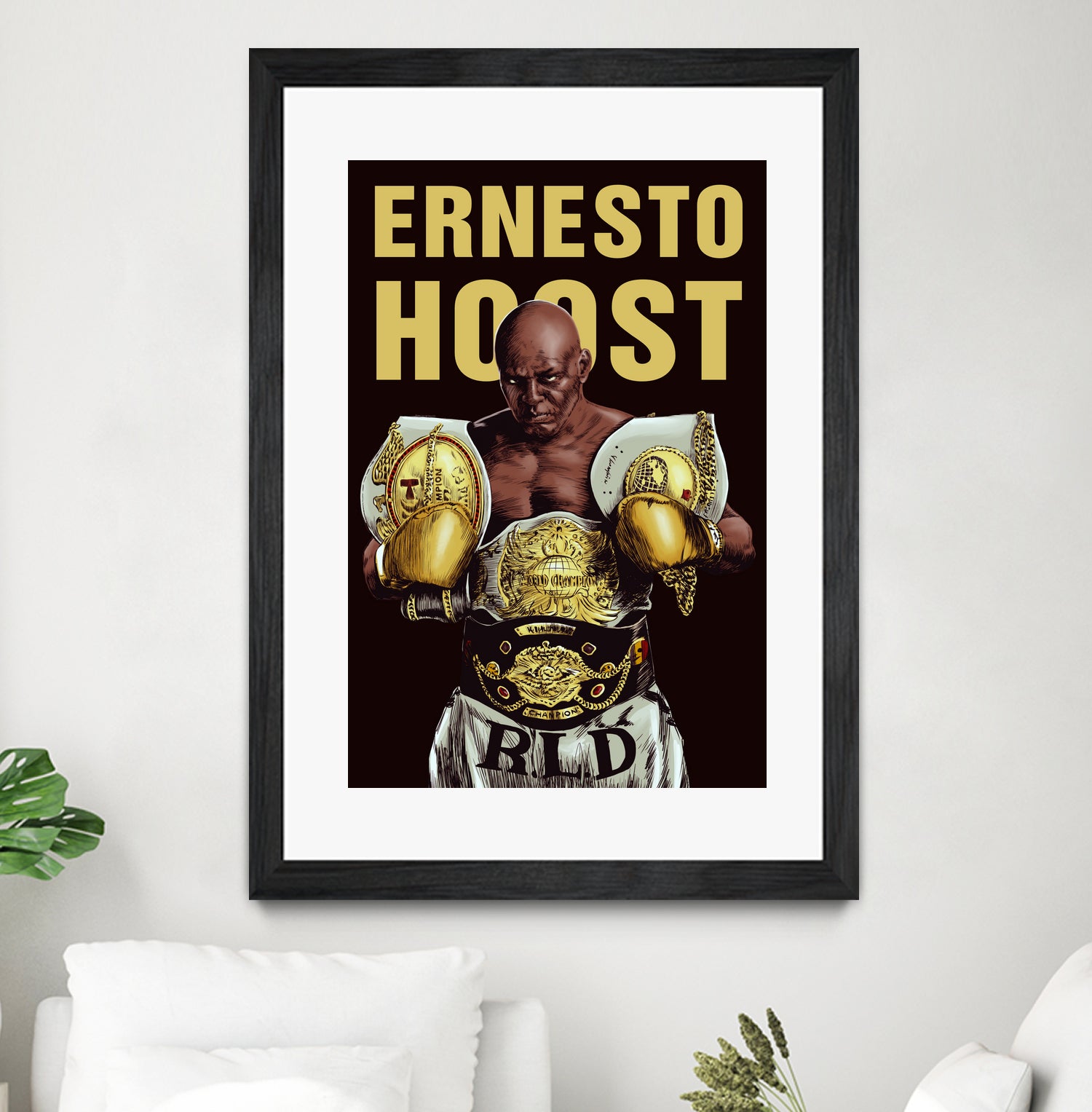 ERNESTO HOOST by Paola Morpheus on GIANT ART - yellow digital painting