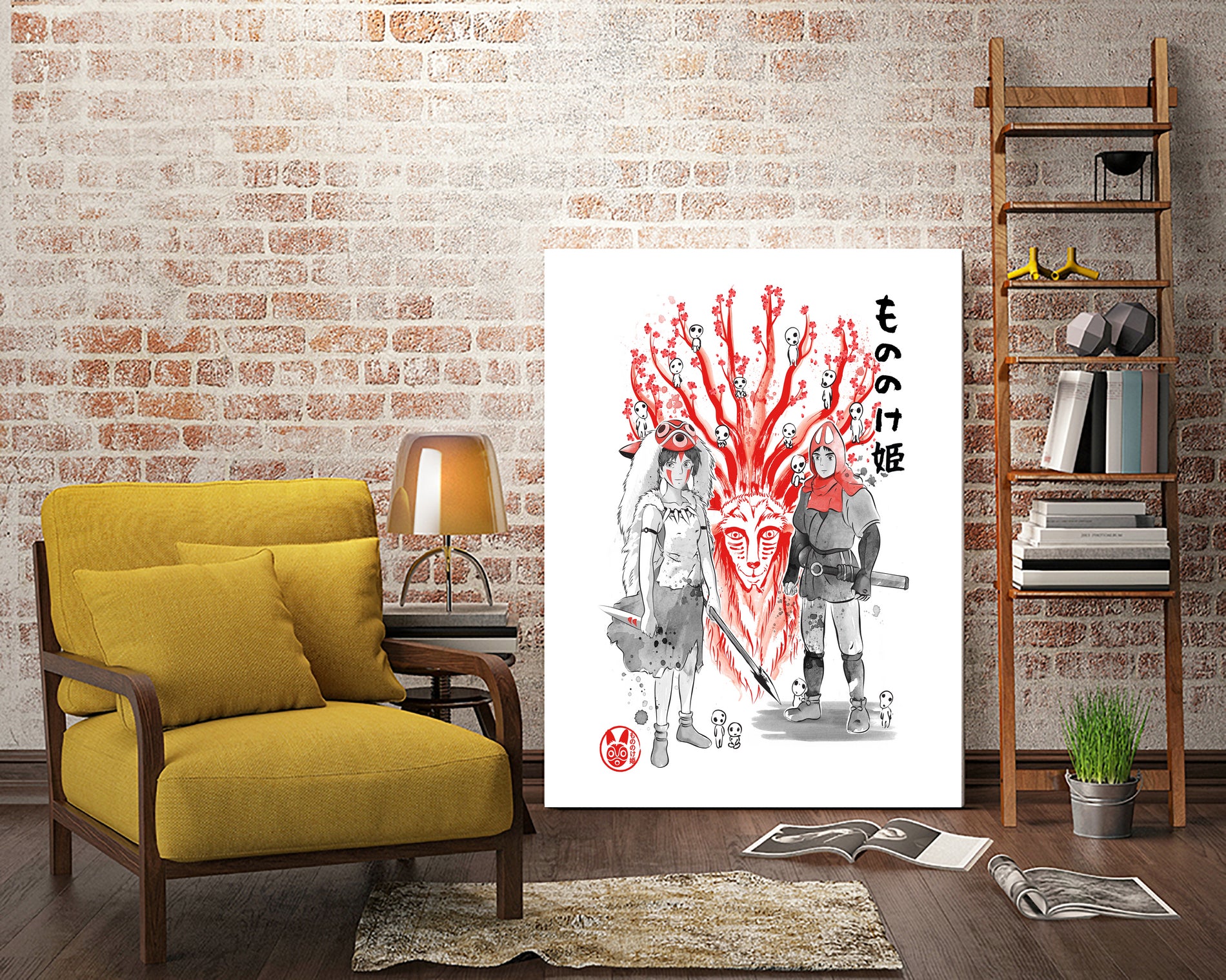 Wolf Princess sumi-e by Antonio Camarena on GIANT ART - white digital painting