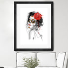 Dia de los Muertos by Antonio Camarena on GIANT ART - white digital painting