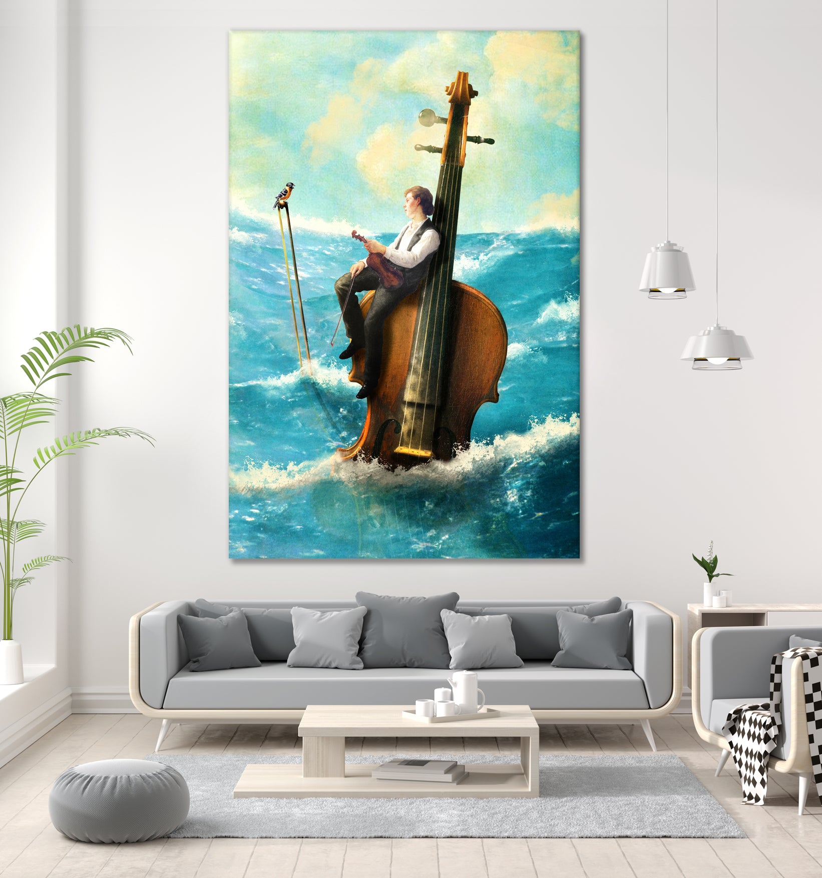 Drifting Melody by Diogo Veríssimo on GIANT ART - blue photo manipulation