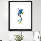 Koi Fish by Monn Print on GIANT ART - white digital painting