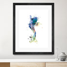 Koi Fish by Monn Print on GIANT ART - white digital painting