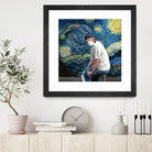 Street Art (Van Gogh) by Mehmet Geren on GIANT ART - blue photo manipulation