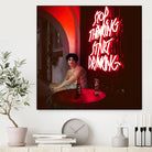 Stop Thinking, Start Drinking! by Mehmet Geren on GIANT ART - red photo manipulation