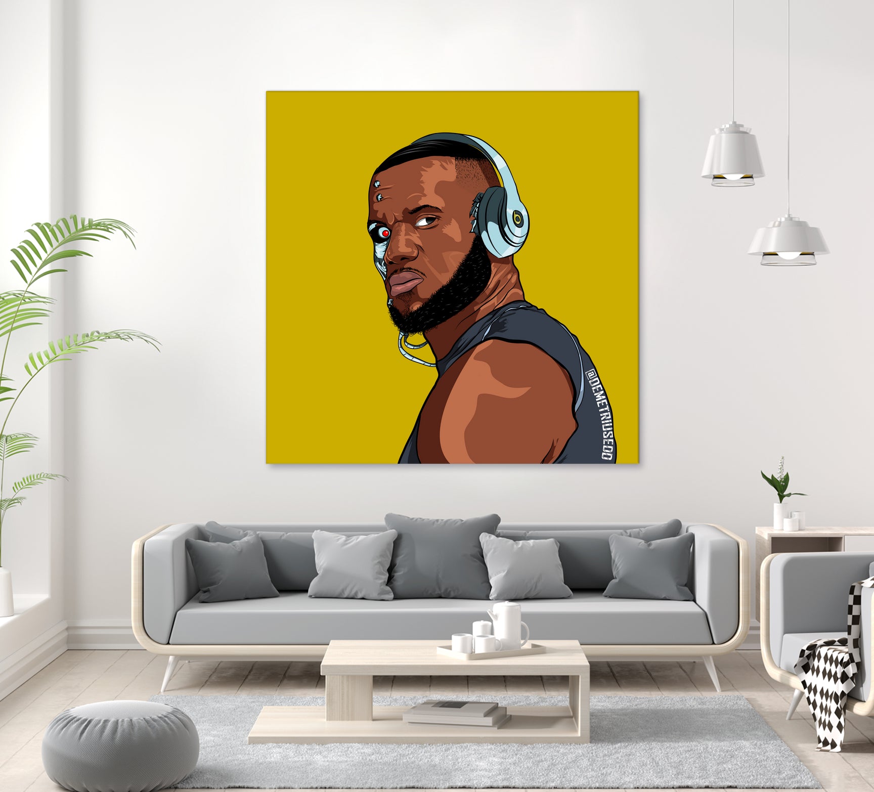 lebronjames by Ed Demetrius on GIANT ART - black digital drawing