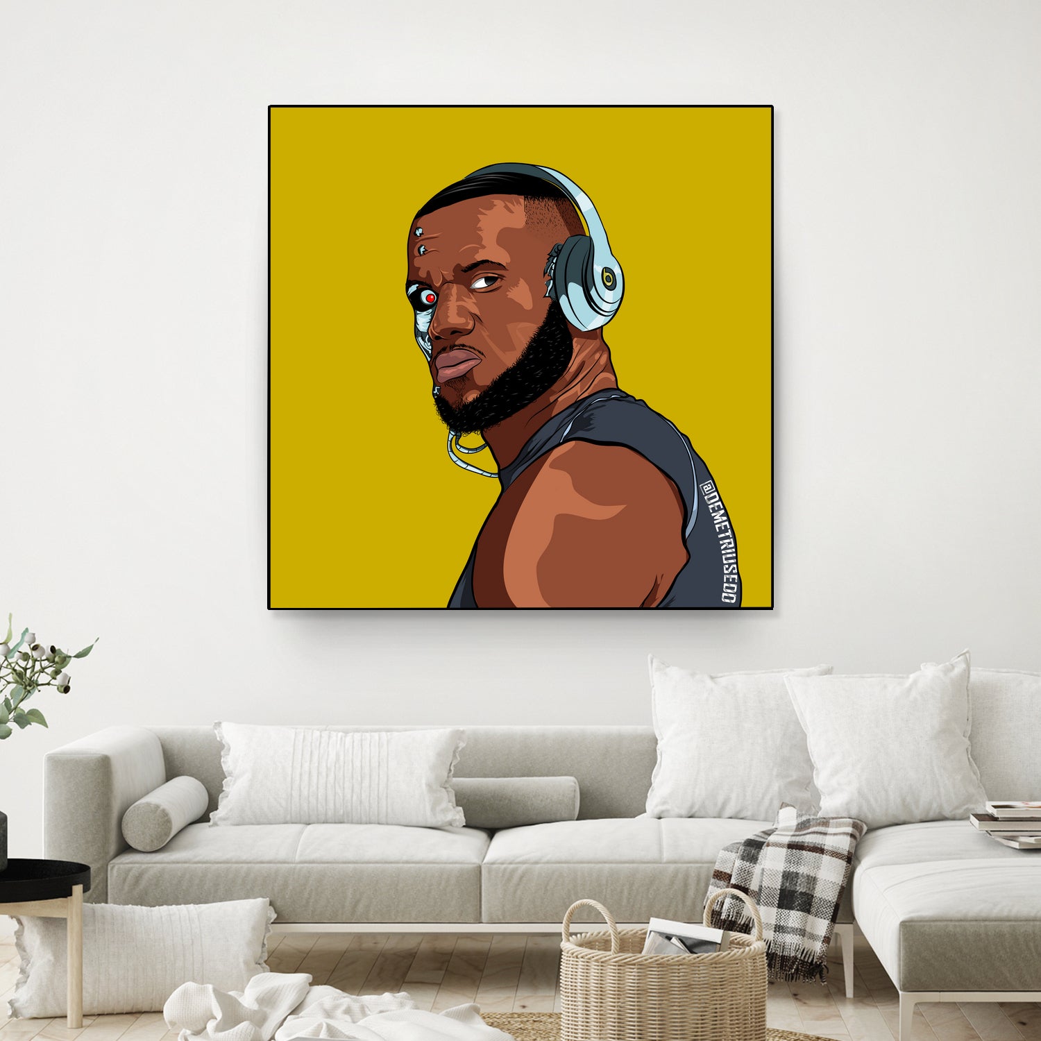 lebronjames by Ed Demetrius on GIANT ART - black digital drawing