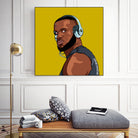 lebronjames by Ed Demetrius on GIANT ART - black digital drawing