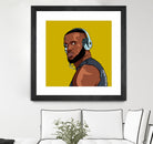 lebronjames by Ed Demetrius on GIANT ART - black digital drawing