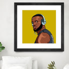 lebronjames by Ed Demetrius on GIANT ART - black digital drawing