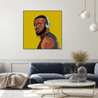 lebronjames by Ed Demetrius on GIANT ART - black digital drawing