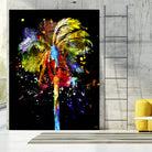 Palm Tree by Daniel Janda on GIANT ART - black mixed media