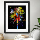 Palm Tree by Daniel Janda on GIANT ART - black mixed media