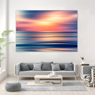 Abstract Sunset II by Tenyo Marchev on GIANT ART - orange processing/programming