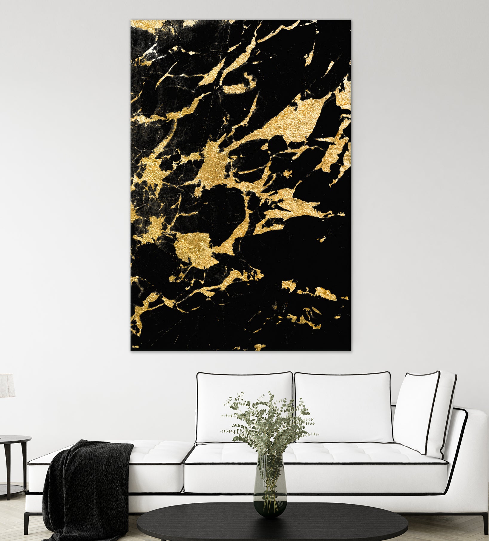 Black Marble Gold Glam #2 #decor #art by Anita & Bella Jantz on GIANT ART - black photo illustration